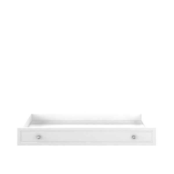 Biela zásuvka pod postieľku BELLAMY Marylou, 70 × 140 cm