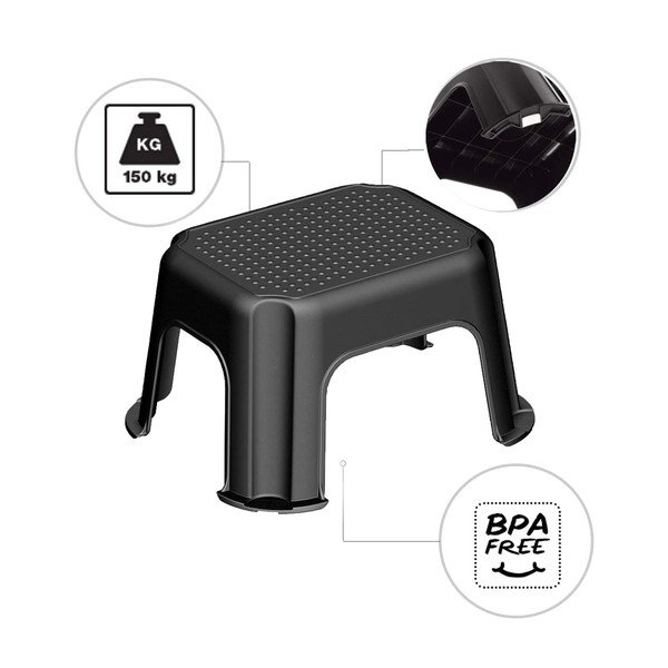 Čierny stupienok Basic - Rotho-image-2