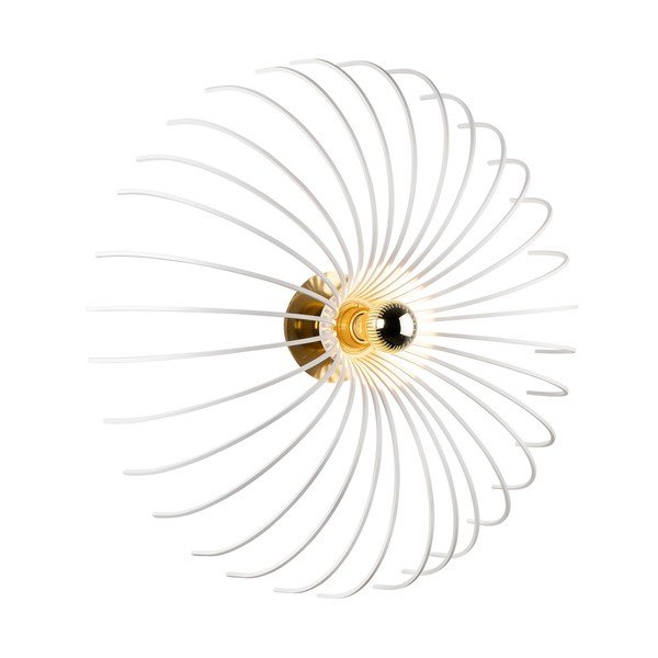Biele nástenné svietidlo Homemania Decor Lion-image-2