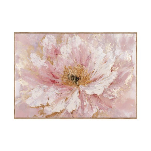 Tlačený obraz s rámom/na plátne 100x70 cm Floral Whispers – Styler