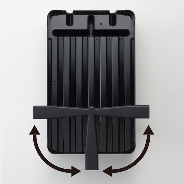 Čierny odkvapkávač na riad YAMAZAKI Tower-image-3