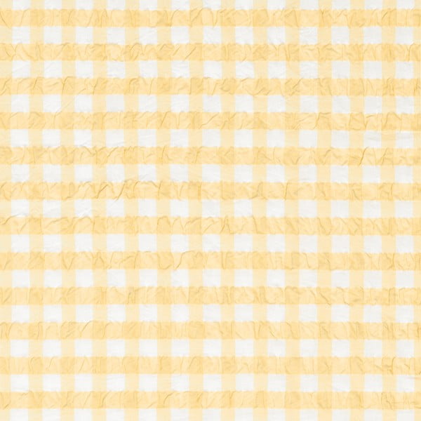 Žlto-biele krepové obliečky na jednolôžko 140x200 cm Bæk&Bølge – JUNA-image-2