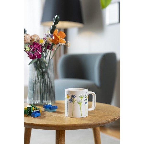 Biely keramický detský hrnček 300 ml Meadow Flowers – LEGO®-image-1