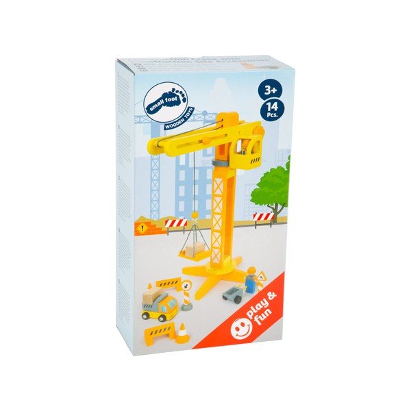 Detský drevený žeriav Legler Construction-image-4