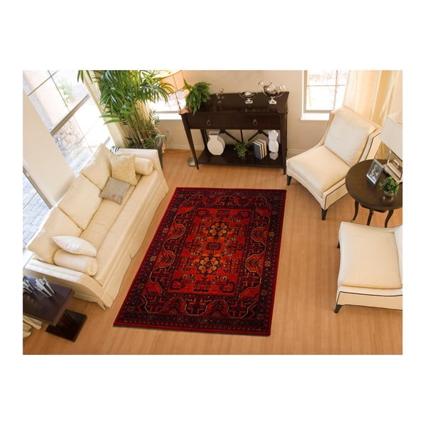 Tmavočervený koberec Universal Classic Red, 160 × 230 cm