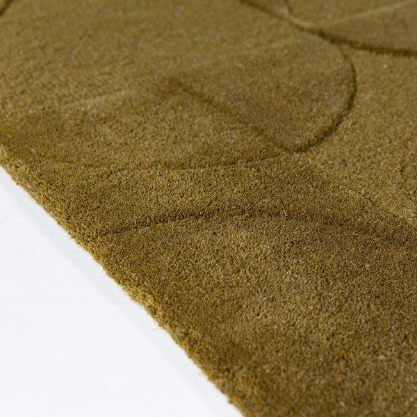 Tmavozelený ručne tkaný vlnený koberec 200x290 cm Gigi – Flair Rugs-image-3