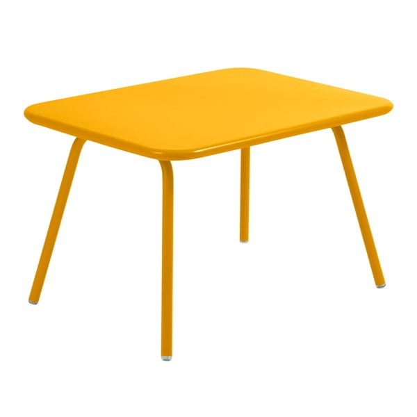 Žltý detský stôl Fermob Luxembourg