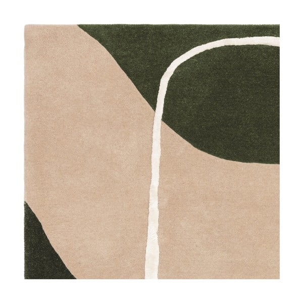 Zelený ručne tkaný vlnený koberec 200x300 cm Matrix – Asiatic Carpets-image-3