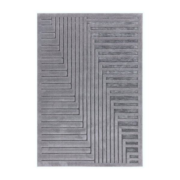 Antracitovosivý koberec 160x230 cm Valley – Asiatic Carpets