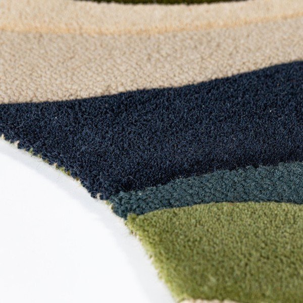 Zelený ručne tkaný vlnený koberec 200x290 cm Envy Wool – Flair Rugs-image-4
