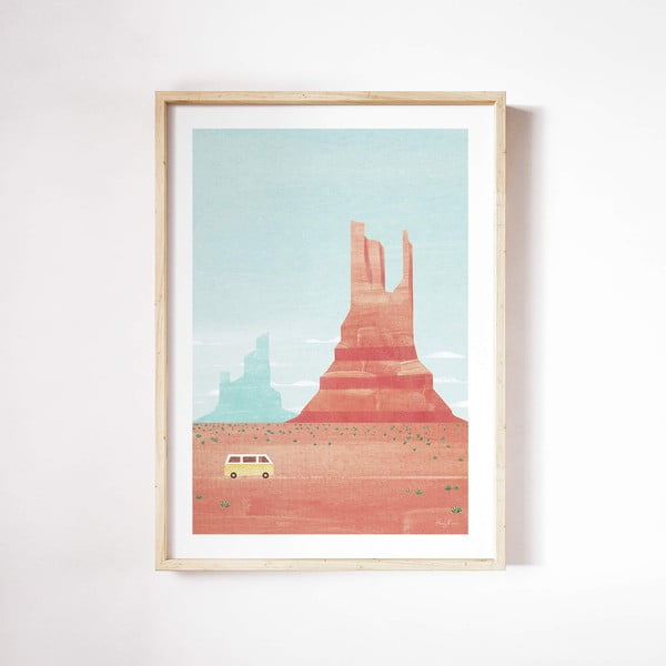 Plagát 30x40 cm Monument Valley - Travelposter-image-2