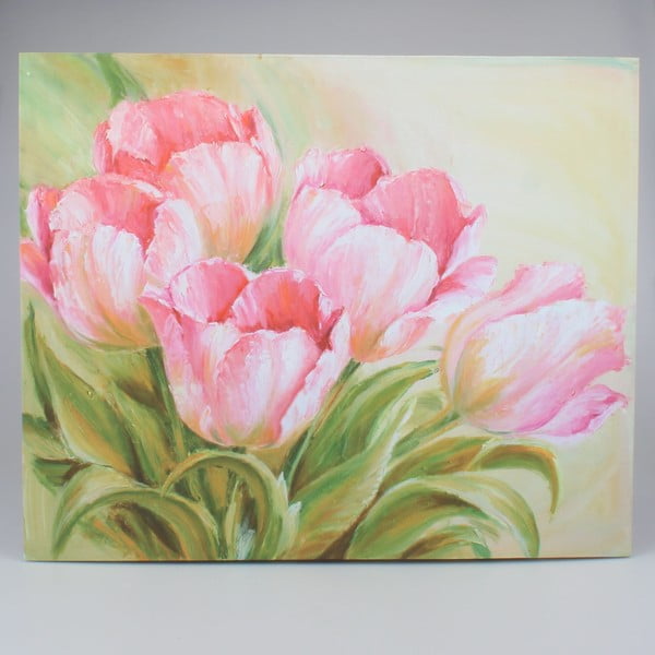 Nástenný obraz na plátne Dakls Tulips, 56 x 46 cm
