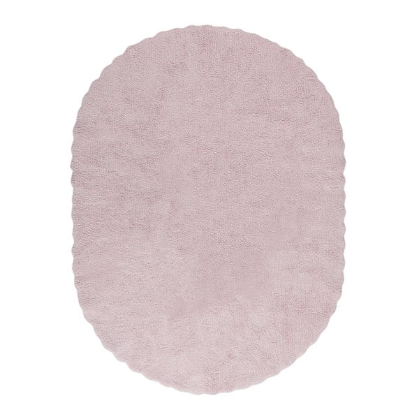 Ružový bavlnený koberec Happy Decor Kids Blonda, 160 x 120 cm