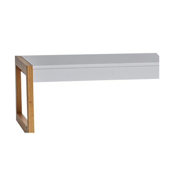 Biely konferenčný stolík Marckeric Square, 120 × 35 cm-image-3