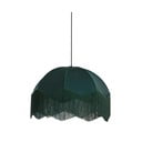 Závesné svietidlo v petrolejovej farbe s textilným tienidlom ø 60 cm Malacia – Light & Living