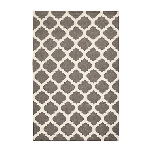 Vlnený koberec Julia Dark Grey, 140x200