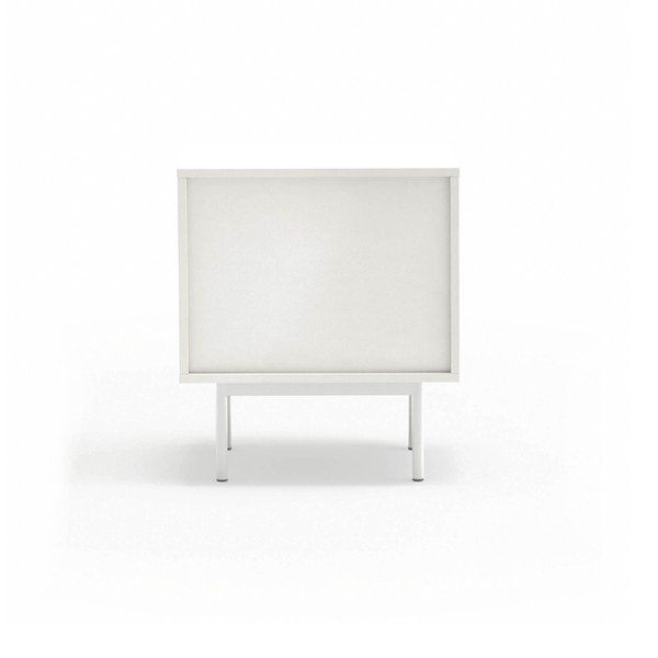 Biely matný nočný stolík Sierra – Teulat-image-4