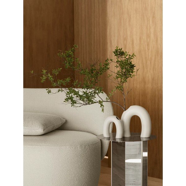 Krémová keramická váza (výška 12 cm) Kagetsu – Blomus-image-1