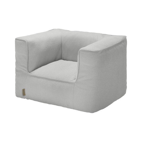 Svetlosivé polstrované záhradné kreslo Grow – Blomus