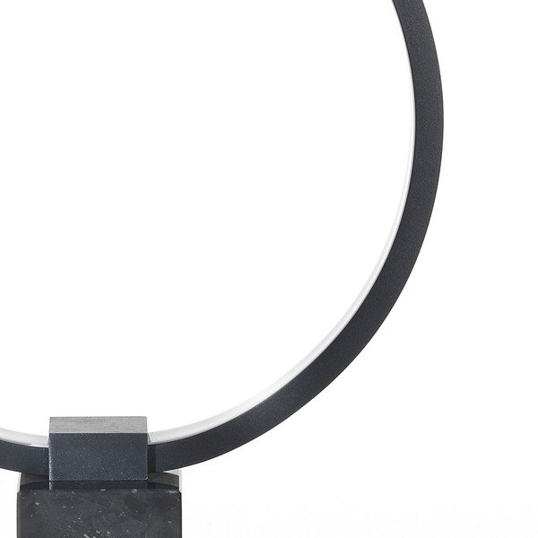 Čierna stolová lampa Tomasucci Ring, výška 37 cm-image-2