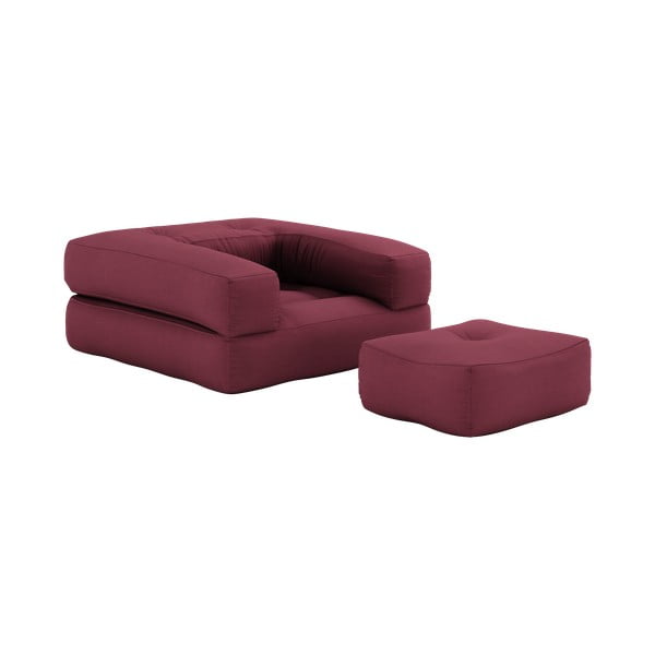 Variabilné kreslo Karup Design Cube Bordeaux