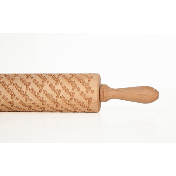 Drevený embosovaný valček na cesto Valek Gluten Free-image-2