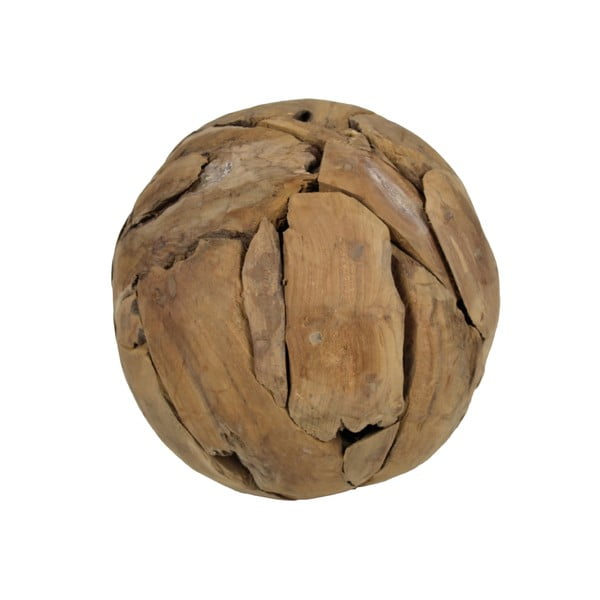 Dekorácia z teakového dreva HSM Collection Biag, Ø 30 cm
