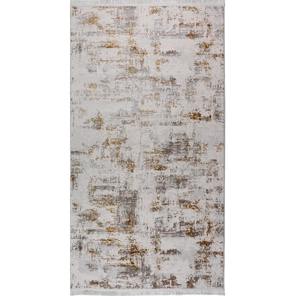 Krémovobiely/v zlatej farbe prateľný koberec 160x230 cm Gold – Vitaus