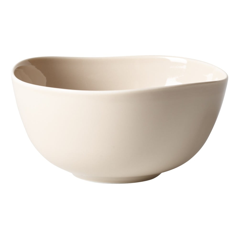 Krémovo-béžová porcelánová miska Like by Villeroy & Boch, 0,75 l