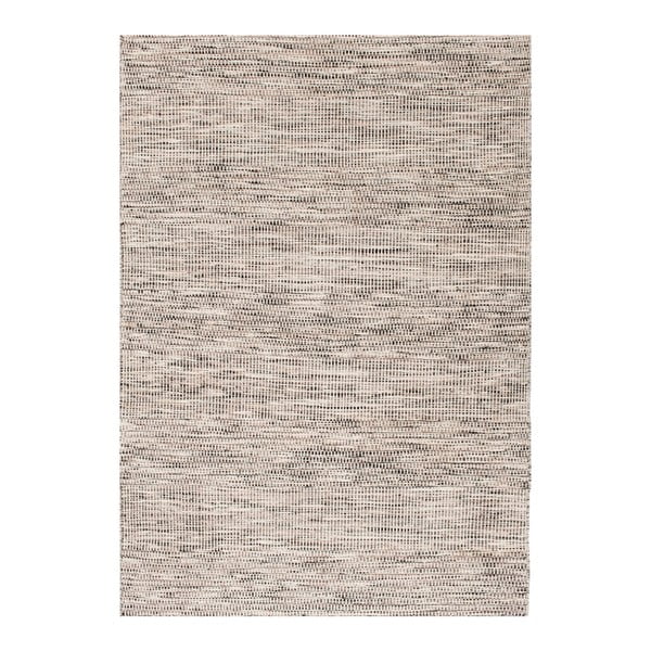 Sivý ručne tkaný vlnený koberec Linie Design Angel, 200 x 300 cm