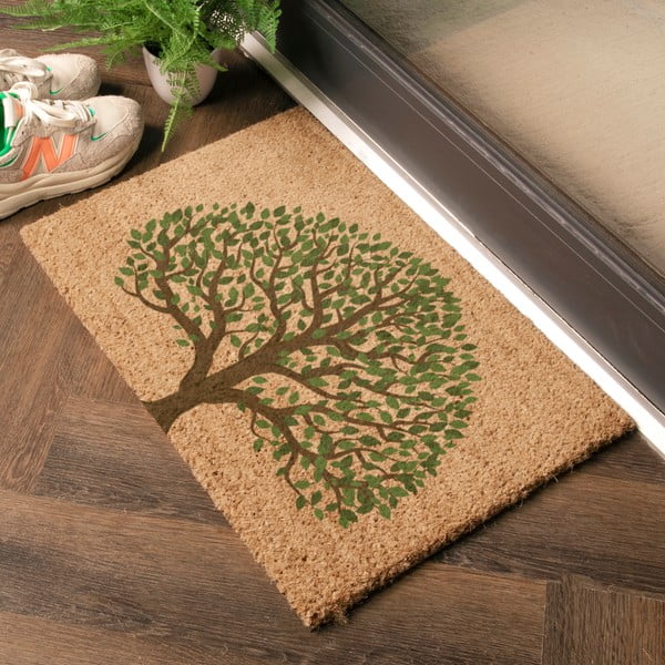 Rohožka z kokosového vlákna 60x90 cm Tree of Life – Artsy Doormats-image-1