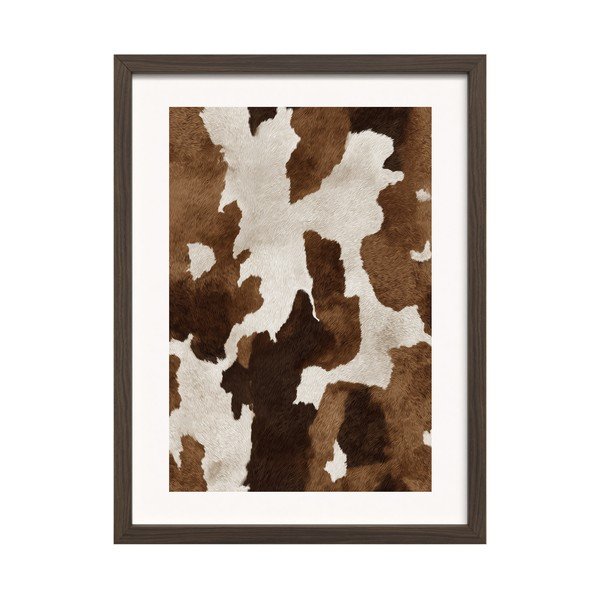 Tlačený obraz s rámom 30x40 cm Cowhide – Styler