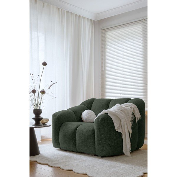 Tmavozelené kreslo Shell – Miuform-image-2