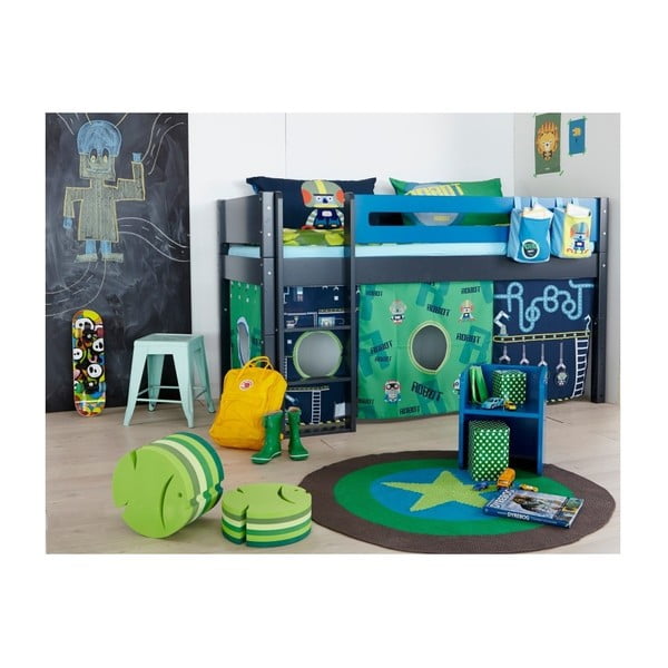 Sada 2 závesných vakov na detskú posteľ Manis-h Robot-image-1