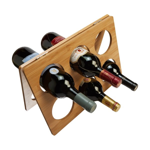 Bambusový stojan na víno na 6 fliaš - RTA-image-2