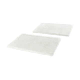 Súprava 2 bielych koberčekov k posteli Mint Rugs Soft, 90 x 140 cm