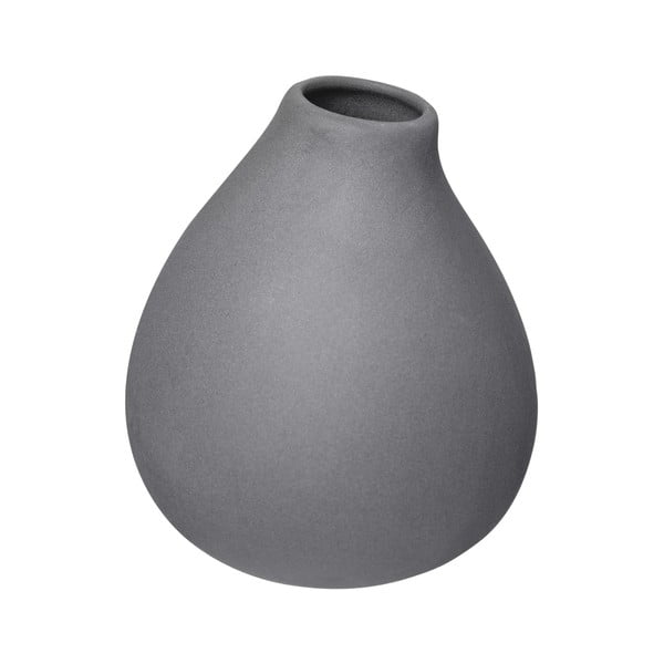 Tmavosivé porcelánové vázy v súprave 3 ks (výška 9 cm) Nona – Blomus-image-2