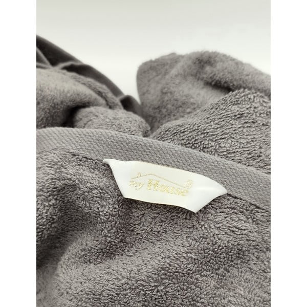 Tmavosivá plážová osuška 100x180 cm Big - My House-image-1