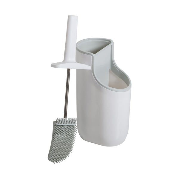 Svetlobéžová WC kefa s úložným priestorom Addis Premium-image-2