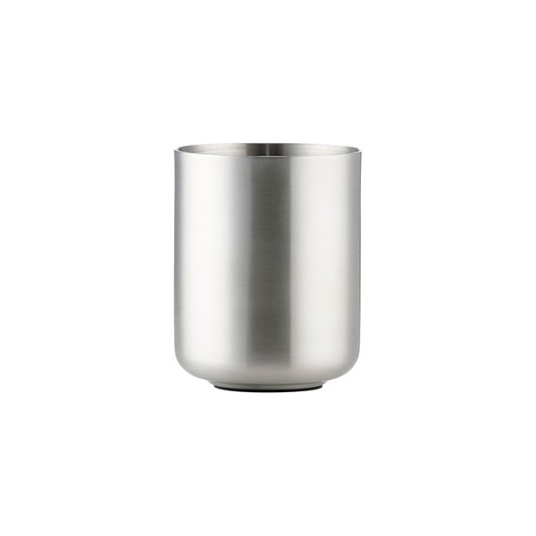 Téglik na zubné kefky z nehrdzavejúcej ocele v matne striebornej farbe Ume – Zone