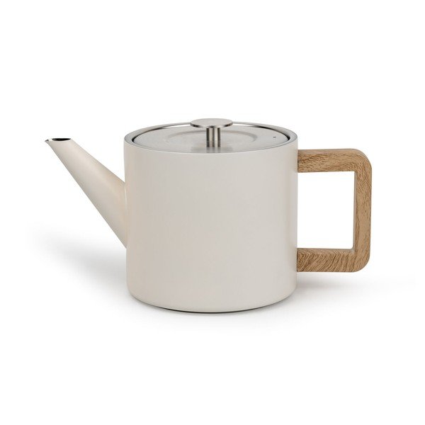 Slonovinová kanvica na čaj z nehrdzavejúcej ocele so sitkom 1,1 l Duet Narvik – Bredemeijer