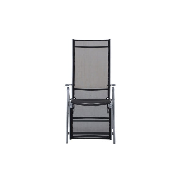 Čierna kovová záhradná stolička Ariola – Garden Pleasure-image-2