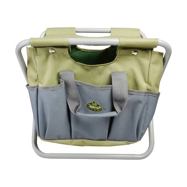 Zeleno-sivá záhradná stolička – Esschert Design-image-3