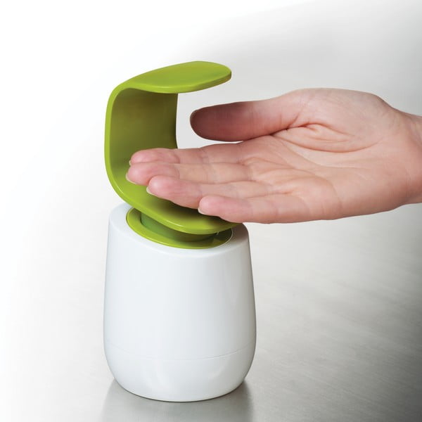 Bielo-zelený dávkovač mydla Joseph Joseph C-Pump, 237 ml-image-2