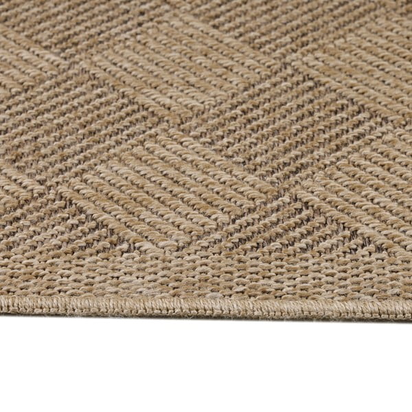 Tmavo prírodný vnútorný a vonkajší behúň 80x250 cm Dhaka – Ayyildiz Carpets-image-4