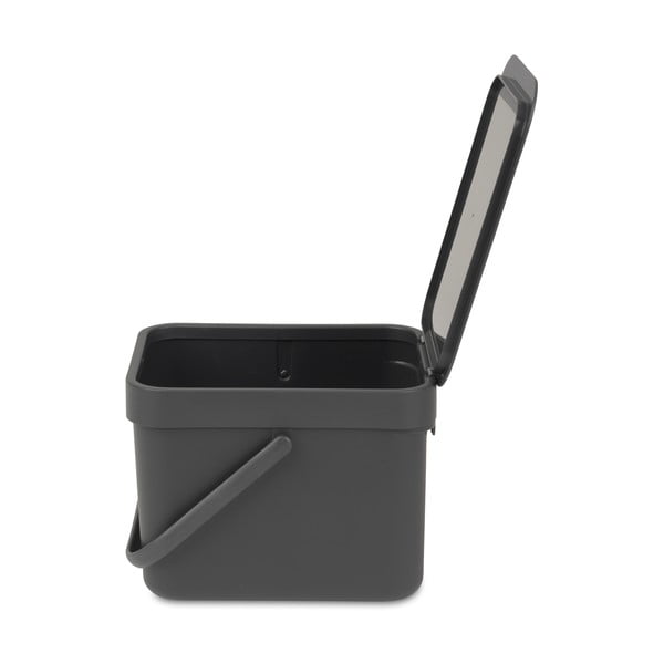 Sivý kôš Brabantia Sort & Go, 6 l-image-2