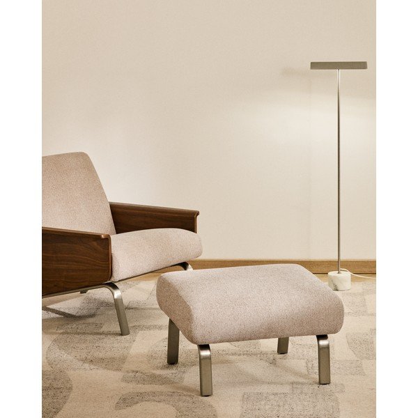 Svetlohnedá ženilková podnožka Amsen – Kave Home-image-4