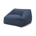 Tmavomodrý menčestrový sedací vak Lilibet – Bobochic Paris