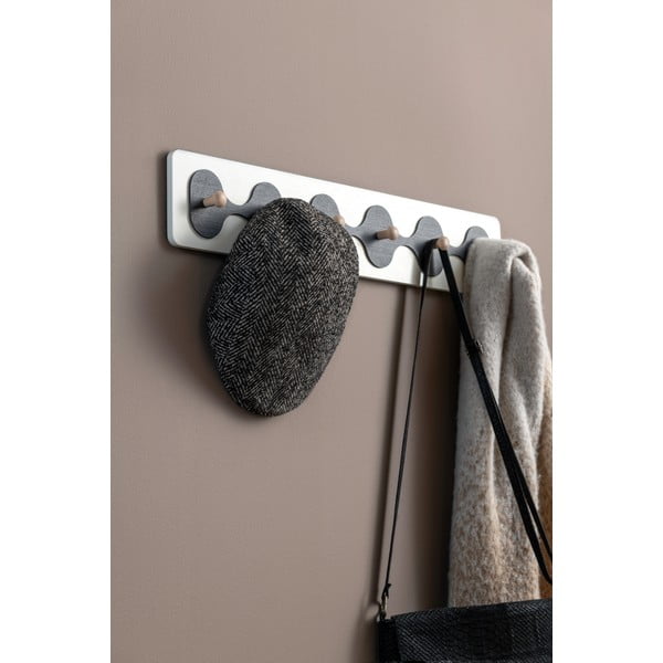 Biely nástenný vešiak 60 cm Rizar  – PT LIVING-image-1