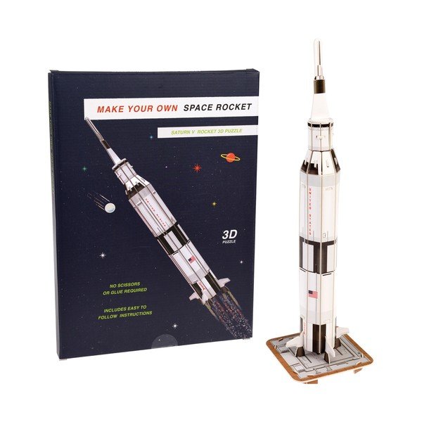 3D puzzle vesmírnej rakety Rex London Space Rocket